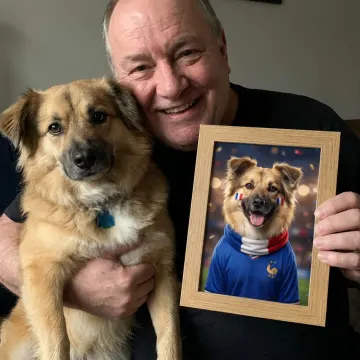 Exemple de portrait IA d'animal